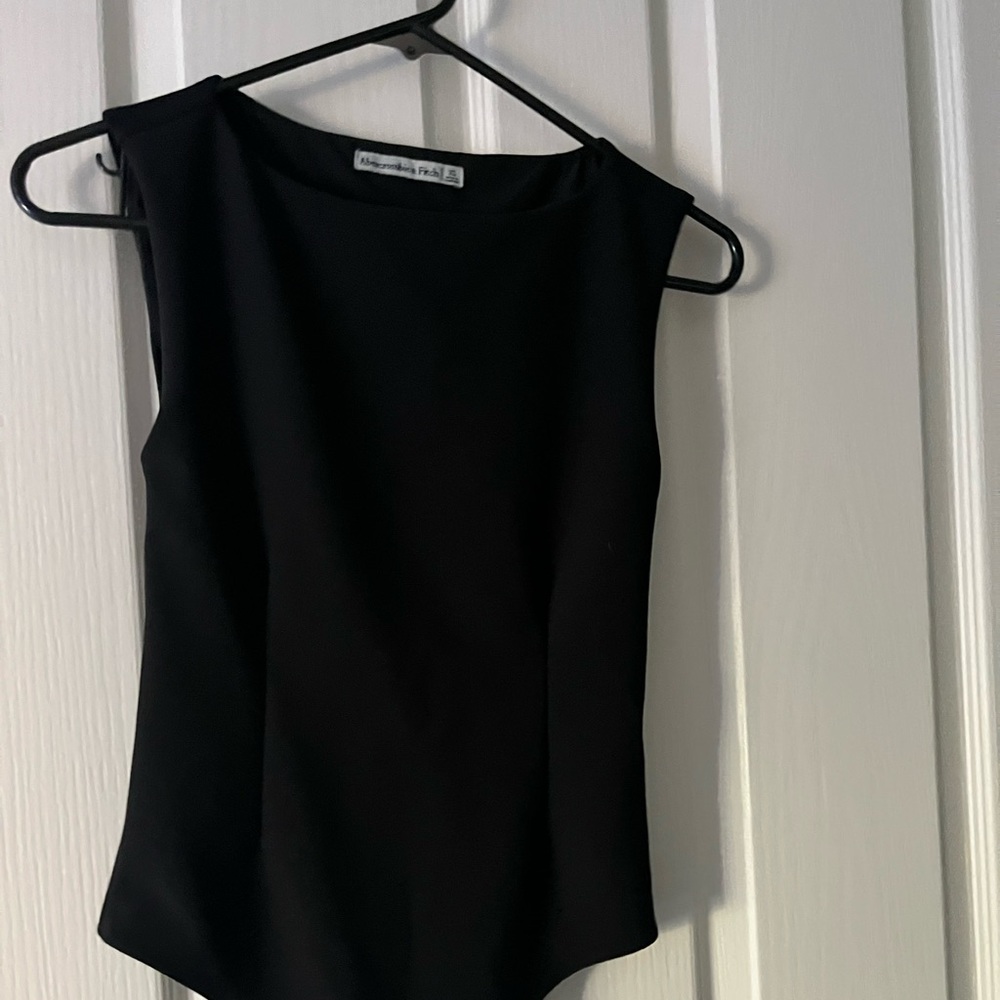 Black Abercrombie bodysuit